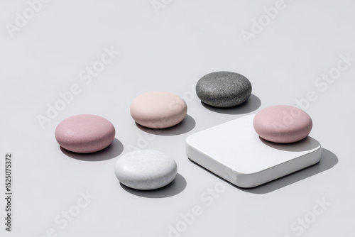 serene and minimalistic game setup designed for memory and attention enhancement