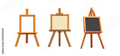 Miniature Easels Perfect for Art Display and Craft Projects