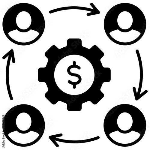 Business Networking Icon
