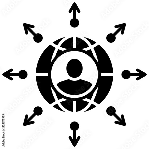 Outsourcing Icon