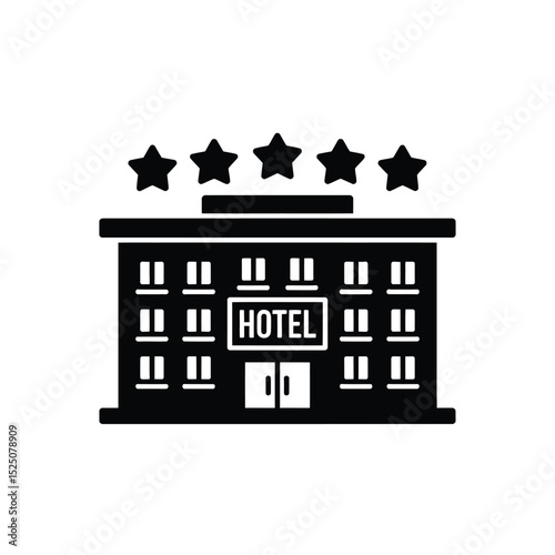 Five Star Hotel Icon