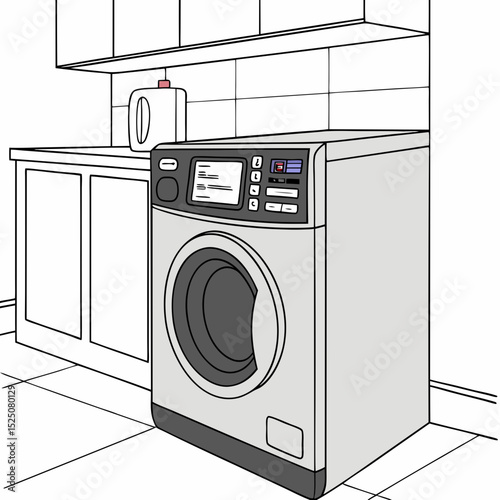 washing machine and household appliances