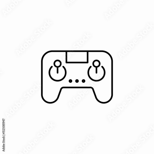 game console icon sign vector