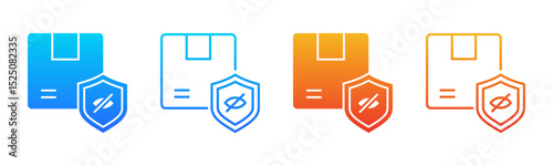 Trade Secret icon sheet multiple style collection