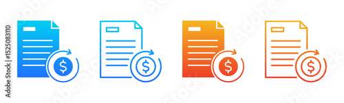 Roi icon sheet multiple style collection