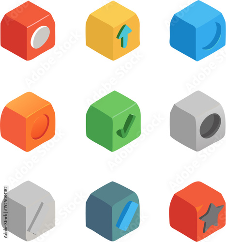 set of cubes