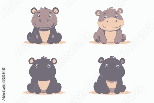 set of animals