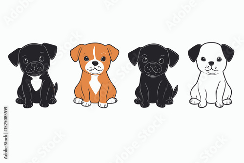 set of dogs