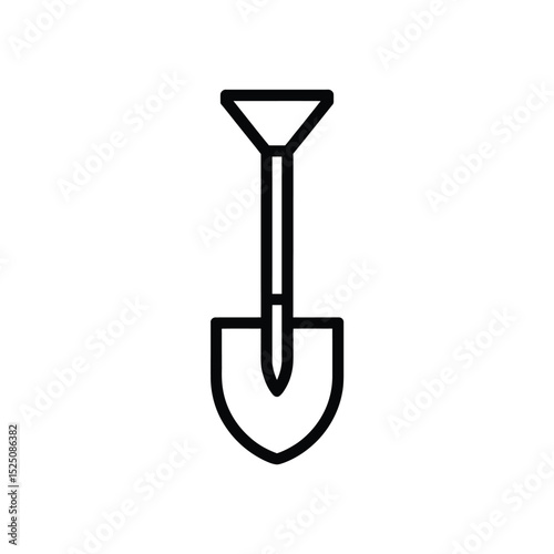 Simple Shovel Icon