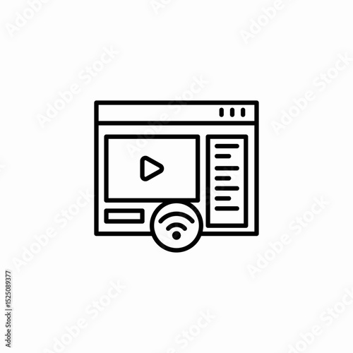 internet book icon sign vector