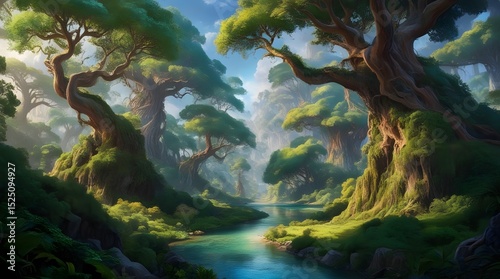 Tree in the nature world