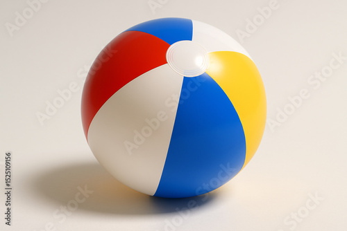 Free Download Beach Ball on White Background - GFXLoad