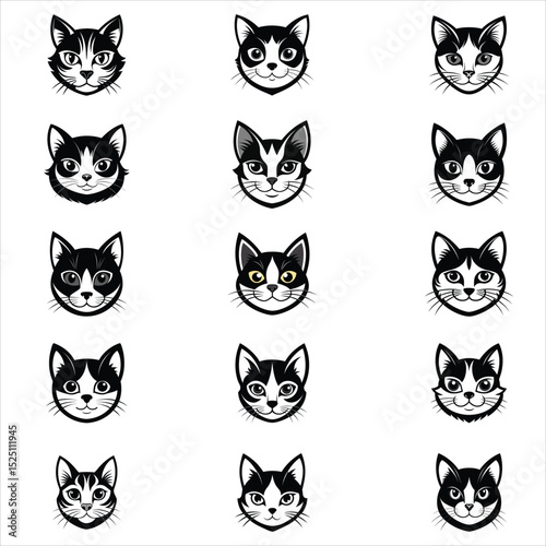 Cute Cat Face