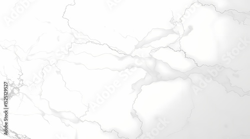 Elegant White Marble Texture High-Resolution Background Image