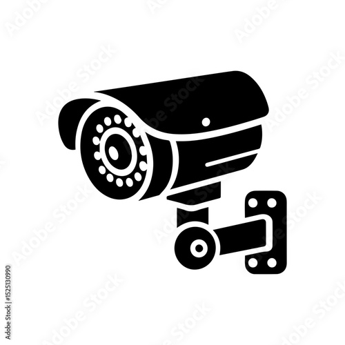 CCTV camera icon.  security camera icon.
