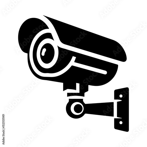 CCTV camera icon.  security camera icon.