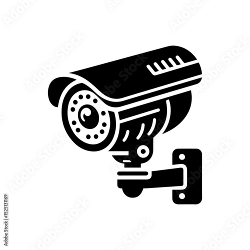 CCTV camera icon.  security camera icon.