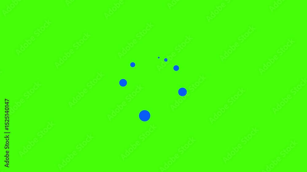 Green Screen Loading Animation – Preloader Overlay Element