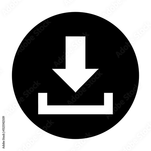 download icon vector illustration