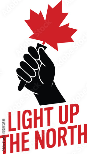 Canada day protest vector design