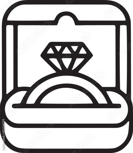 ring silhouette, jewelry icon, wedding ring shape, engagement ring outline, diamond ring silhouette, love ring icon, fashion ring shape