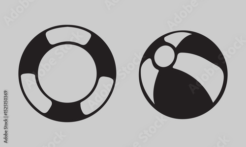 vector illustration of an abstract background with circles