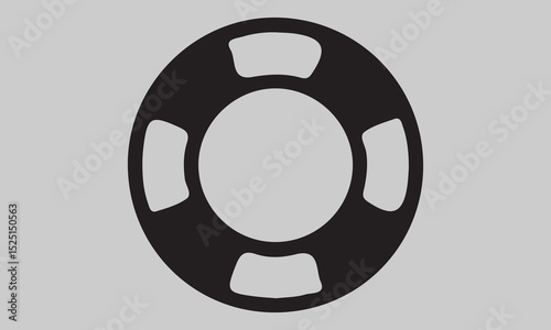 horseshoe icon on white