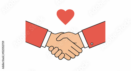 handshake between two businessmen