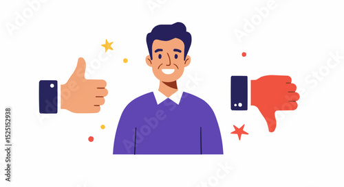 man and woman with speech bubble