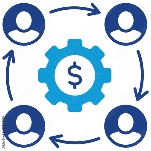Business Networking Icon