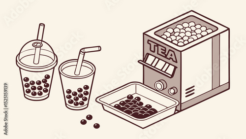 Bubble Tea Making Process From Tapioca Pearls to Refreshing Drinks