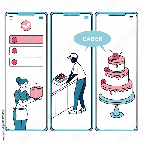 Online Cake Ordering App Easy Cake Delivery Service