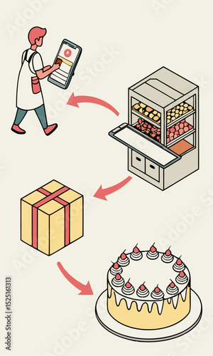 Online Cake Ordering From Order to Delivery, a Delicious Journey