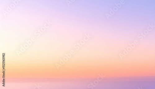 Pastel Sunrise Sky Gradient Colors
