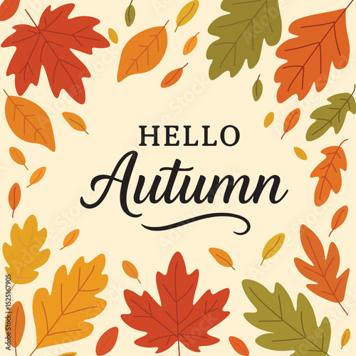 autumn leaves background