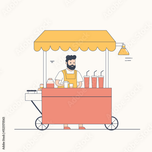 Street Juice Vendor