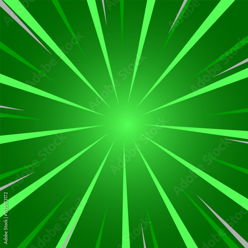 Comic background burst minimalist lane effect green lane vector ilustration simple. 