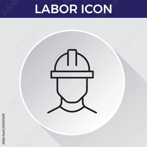 labor icon line icon related team, teamwork, co-workers, cooperation. Linear busines simple symbol collection. vector illustration.