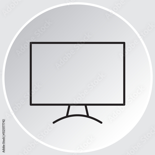 Electronics outline icon. Vector illustration include icon - hardware, keyboard, disk, hvac, kitchen appliances, headphones, router, chip, computer outline pictogram for home devices.