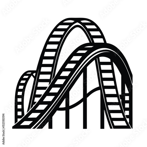 vector illustration of a bridge