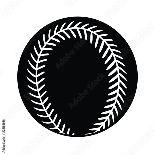 baseball ball vector