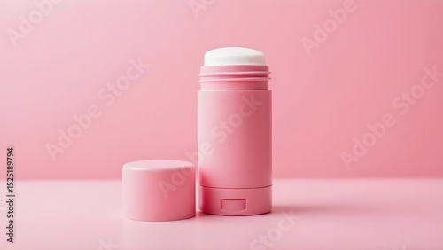 Pink Deodorant Stick Freshness and Cleanliness in a Compact Design