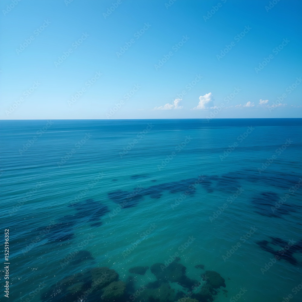 Obraz premium beautiful ocean, AI Generated