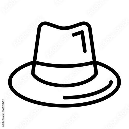 fedora hat icon