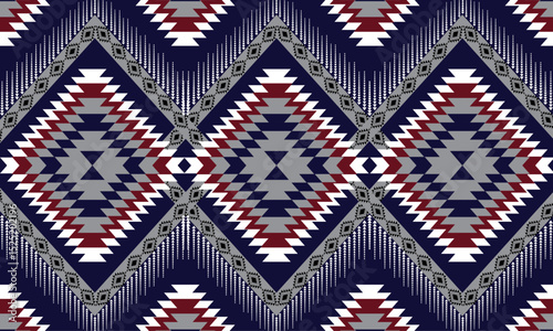 Haku Geometric Moroccan Tribal.seamless pattern. Native ornament. Ethnic South Western decor style. Boho ornament. Mexican blanket, rug. Woven carpet . Print.pillowcase.chair