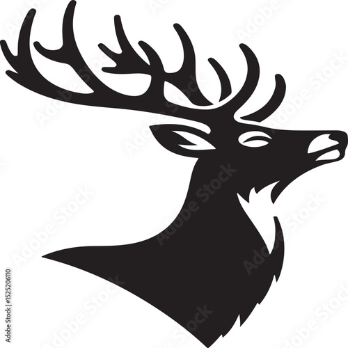 deer vector sihouette