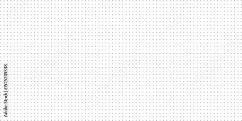 Dotted gradient vector illustration, white and black halftone background, horizontal seamless dotted lines, monochrome dots texture backdrop, retro effect. modern
