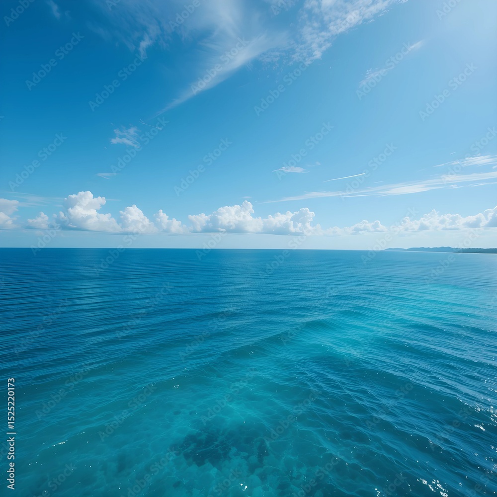 Obraz premium beautiful ocean, AI Generated