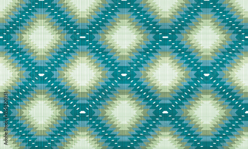 Navajo tribal vector seamless pattern. Native American ornament. Ethnic South Western decor style. Boho geometric ornament. Vector seamless pattern. Mexican blanket, rug. Woven carpet illustration