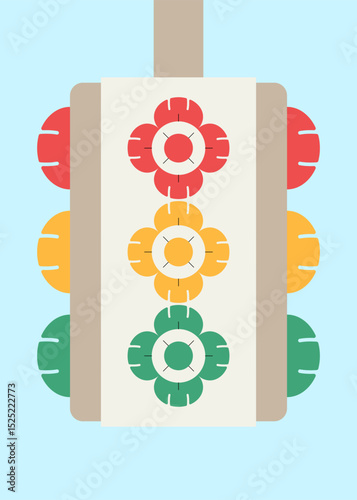 Traffic Blooming in Harmony with Nature and Order